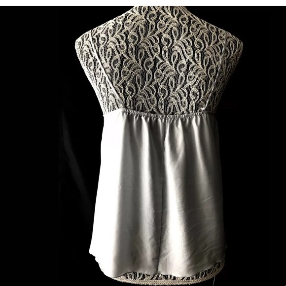 3x$25 Marc By Marc Jacobs Spaghetti Strap Gray Top - Picture 2 of 3